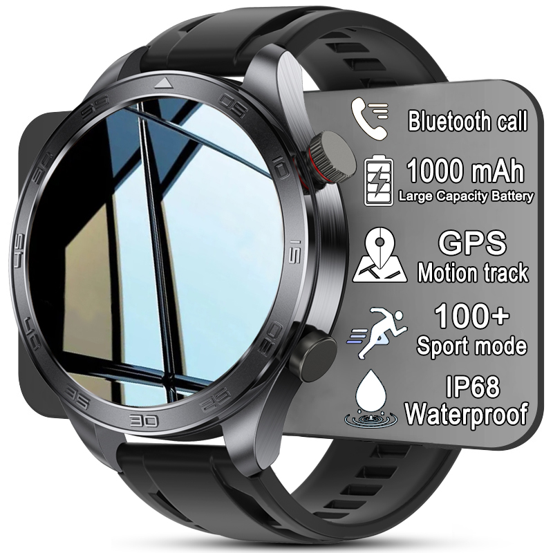 Smartwatch Custom - ساعة ذكية جديدة للرجال مزودة بنظام