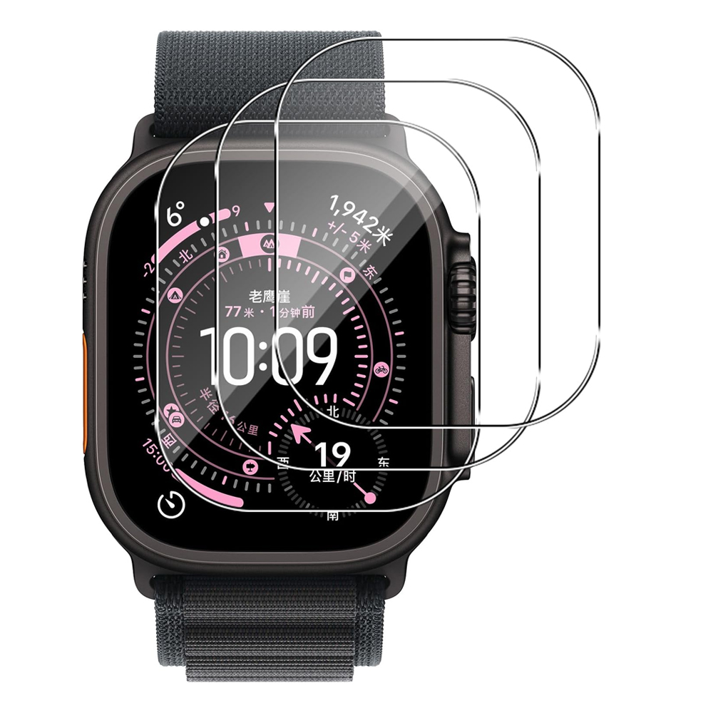 Smartwatch Case - واقي شاشة من الزجاج المقوى لساعة