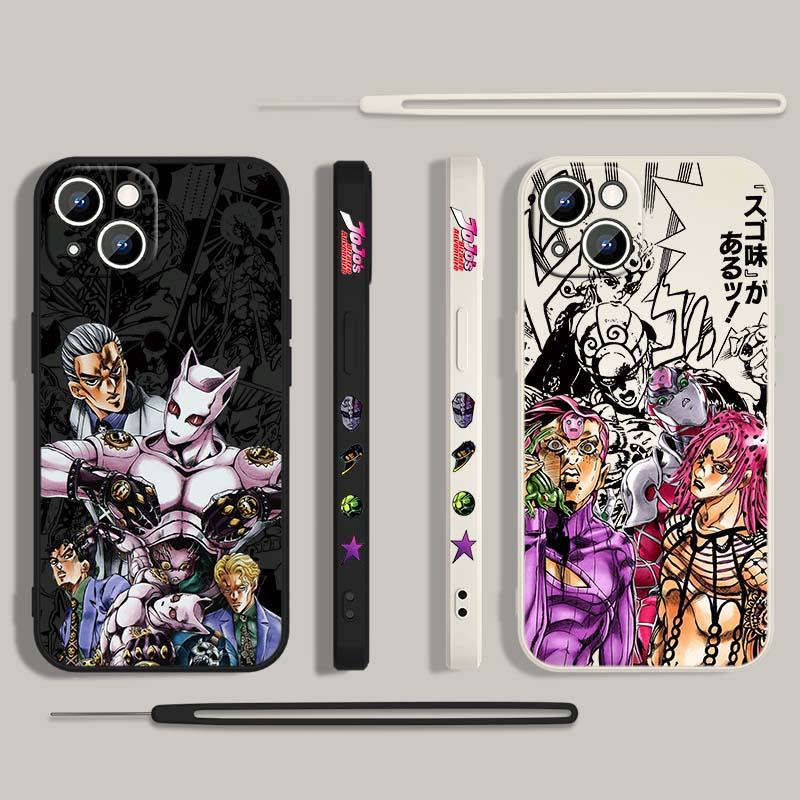 جراب هاتف سائل بتصميم أنمي JOJ - مراجعة Apple Iphone 16 وسعره