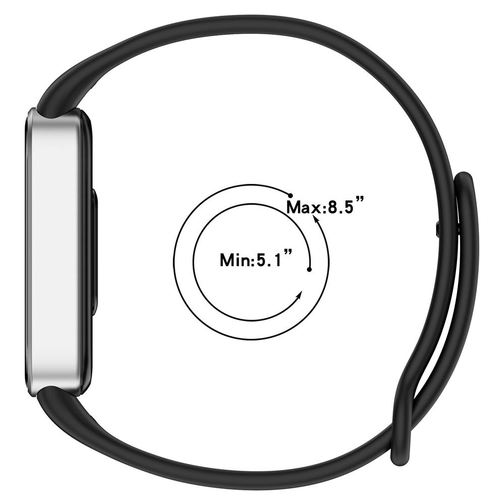 حزام ساعة سيليكون من BEHUA لسا - مراجعة Xiaomi Smartwatch Accessories وسعره