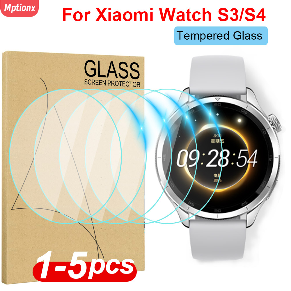 واقي شاشة من الزجاج المقوى لسا - مراجعة Xiaomi Smartwatch S4 Accessories وسعره