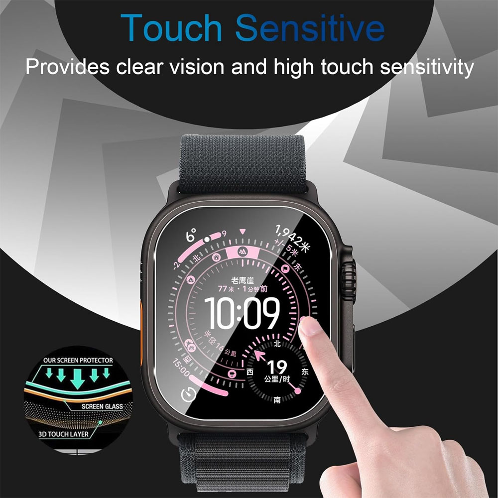 واقي شاشة من الزجاج المقوى لسا - مراجعة Smartwatch Case وسعره