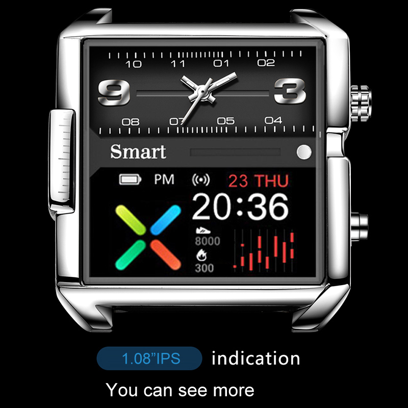 T9 الهجين Smartwatch معدل ضربا - مراجعة Smartwatch Custom وسعره