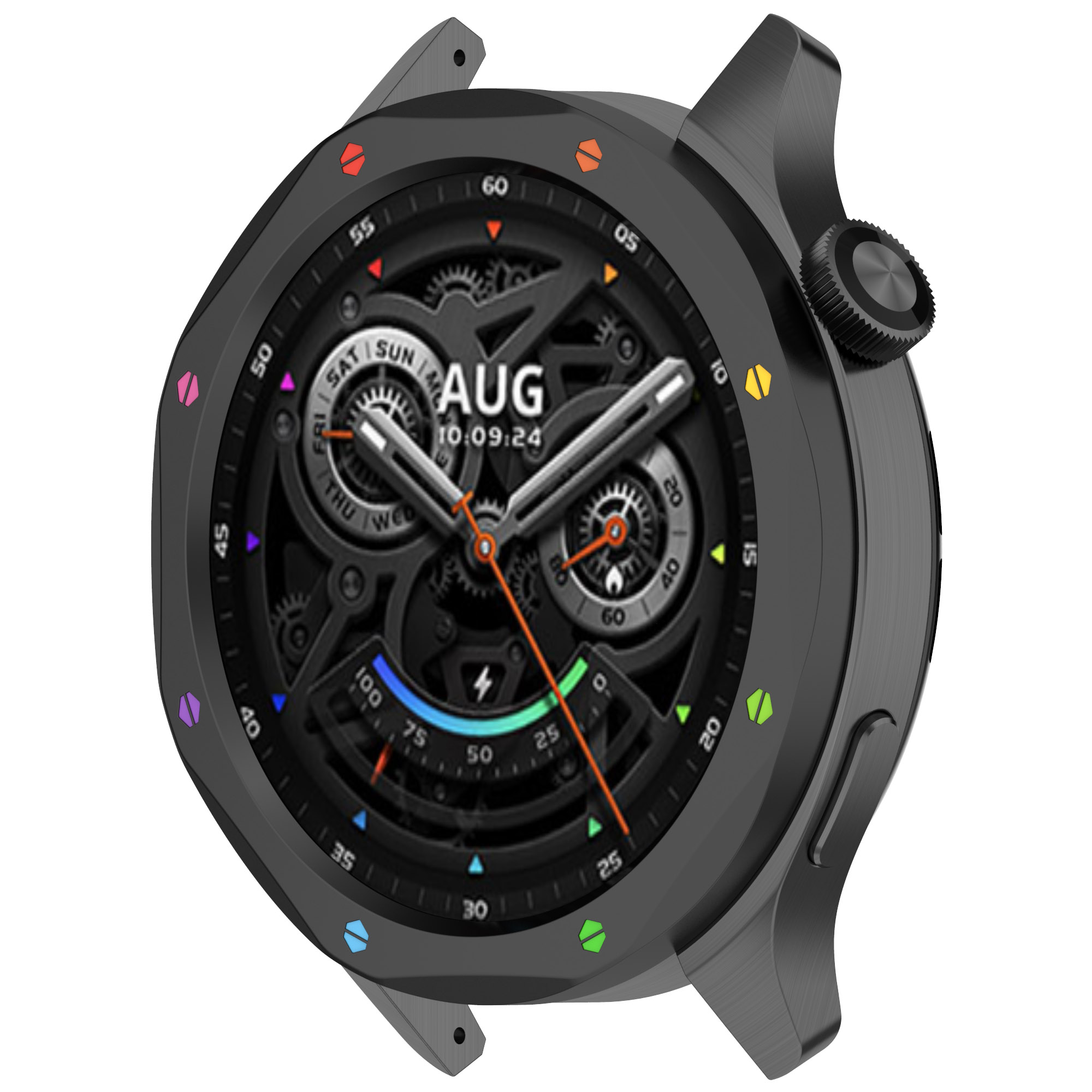 حافظة حلقية معدنية لساعة Xiaom - مراجعة Xiaomi Smartwatch Accessories وسعره