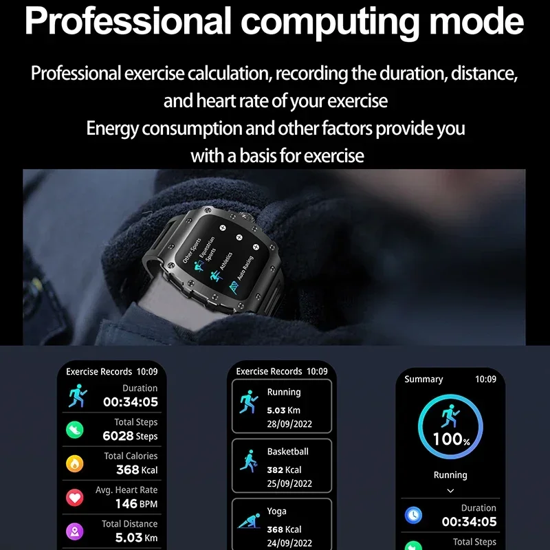 الاتجاه الجديد ساعة ذكية 1.76  - مراجعة Smartwatch Custom وسعره