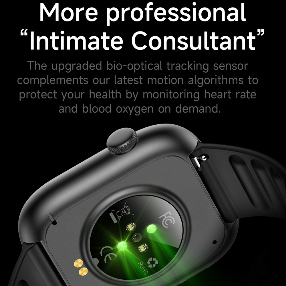 ساعة ذكية رياضية للرجال والنسا - مراجعة Smartwatch Custom وسعره